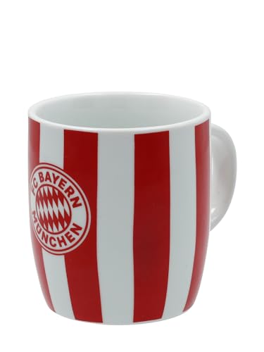 FC Bayern München | Tasse Stripes| Rot | 0,3l