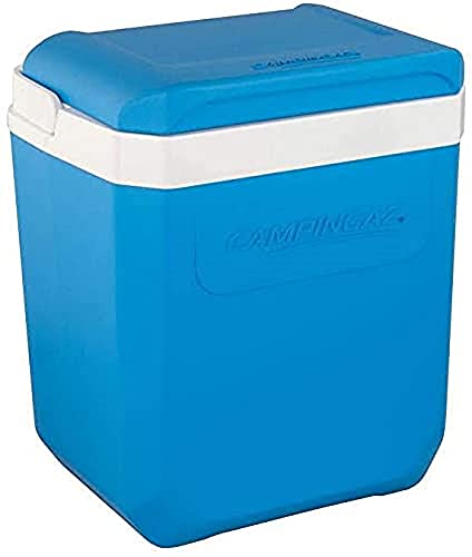 Campingaz Icetime Plus 26L, passive Kühlbox, Thermobox mit 26 L Fassungsvermögen, Eisbox mit PU-Vollschaumkern-Füllung hält Essen und Getränke bis zu 24h kühl