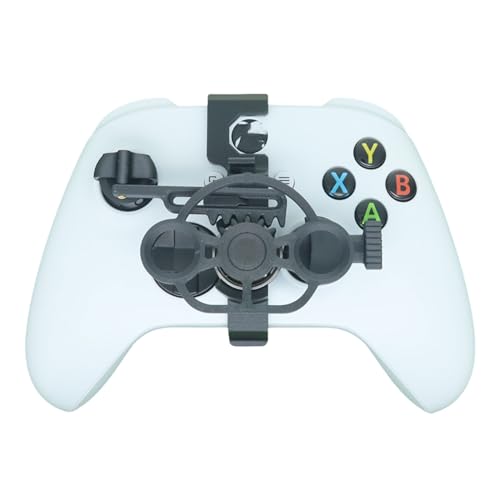 SHEAWA 3D Mini Lenkrad Controller für Xbox Serie X S, Carbon Fiber Design Gaming Racing Zubehör, Kompatibel mit Xbox Serie X S Controllern