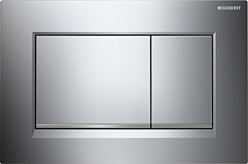 Geberit Sigma 30 Betätigungsplatte, 1 Stück, hochglanz-verchromt/chrome, 115.883.KH.1, Grau