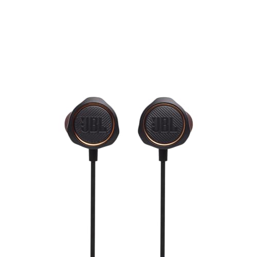 JBL Quantum 50 In-Ear-Gaming-Kopfhörer - Schwarz – Für PC und Konsole – Headset mit Mikrofon und Stummschaltfunktion – Kompatibel mit allen Plattformen
