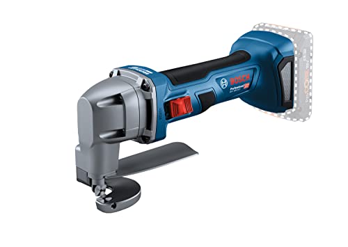 Bosch Professional Akku-Blechschere GSC 18V-16 E (Leistung 700 W, Griffbreite 156 mm, bürstenlose Motortechnologie, ohne Akkus und Ladegerät, im Karton)