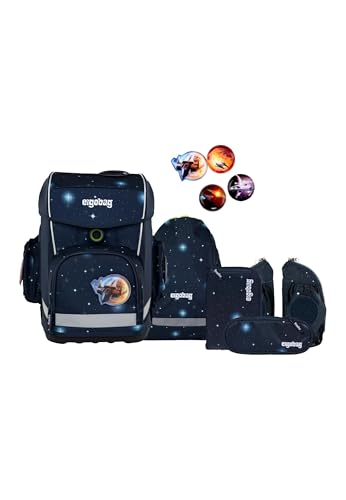 ergobag cubo Light Set ergonomischer Schulanzen, extra leicht, Set 5-teilig, 780 g
