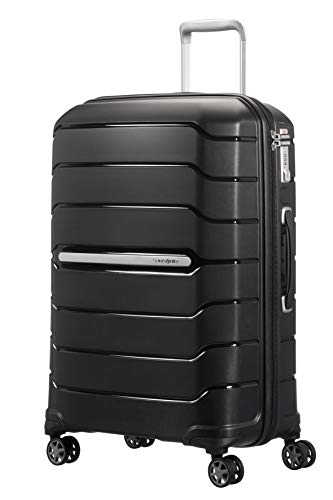 Samsonite Flux - Spinner L Erweiterbar Koffer, 75 cm, 111 L, Schwarz (Black)