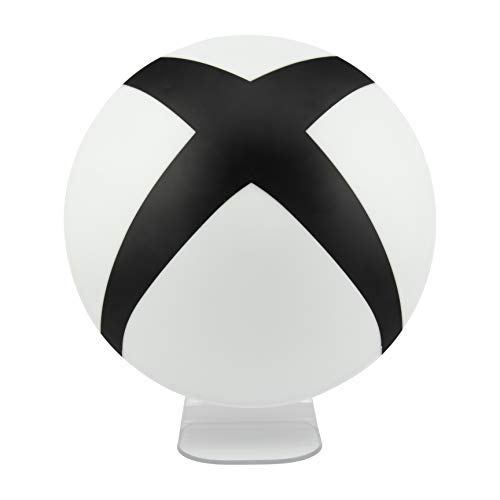 Paladone - Microsoft XBox 3D Lampe Logo schwarz/weiß, rund, USB- oder batteriebetrieben.