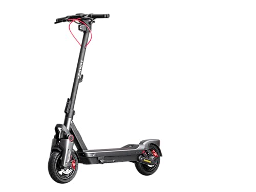 Segway-Ninebot MAX G3 D, E-Scooter mit Straßenzulassung, 80 km Eco Modus Reichweite Eco-Modus, 75 km bei 20 km/h, Ladezeit 3,5h, 130 kg Tragfähigkeit, doppelte hydraulische Federung, Smart Display