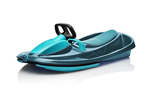 Gizmo Riders Stratos Schlitten für Kinder ab 3 Jahren, für 2 Personen, Blau (Nimbus Titan Blue) - GRSTR-ASSORT