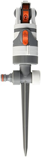 Bradas WL-Z01 4 Funktionen Kreisregner Rasensprenger bis zu 350 qm, Impulsregner, Neu, grau, 15 x 5 x 5 cm