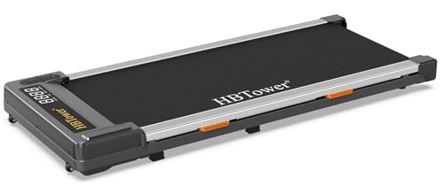 HBTower Laufband für Zuhause, 3 in 1 Walking Pad, 2,5 PS Laufband, Laufband Schreibtisch mit Fernbedienung und LED-Anzeige für Zuhause und Büro, Treadmill for Home 1-6km/h