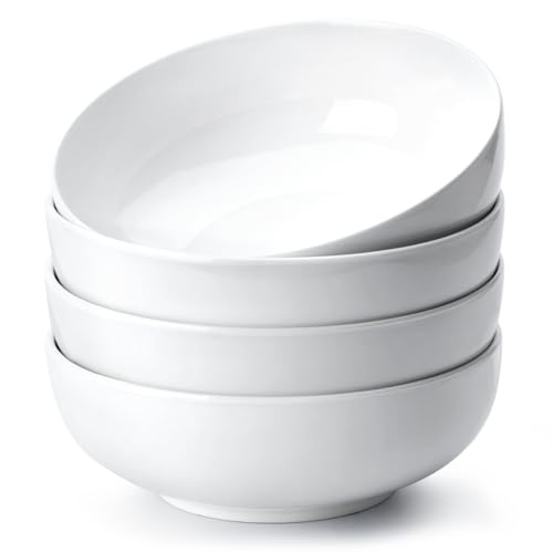 NUTRIUPS 900ml Groß Müslischalen, 17cm Suppenschalen, 4 Stück Schüsseln für Nudeln Pho Salat, 6.5in Soup Bowl