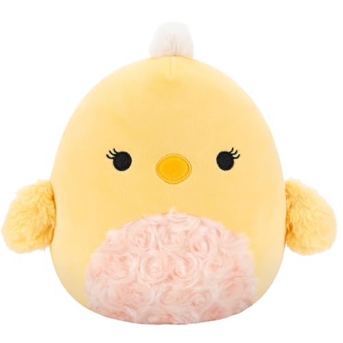 Squishmallows SQER01271 - Aimee das Küken 19 cm, offizielles Jazwares Plüsch, superweiches Kuscheltier
