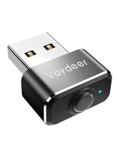 Metall Mouse Jiggler,USB Maus Beweger Hält Computer/Laptop Wach, Nicht Nachweisbar Maus Jiggler mit 3 Jiggler-Modi,Treiberfrei mit EIN/Aus-Schalter und Speicherfunktion, Plug-and-Play
