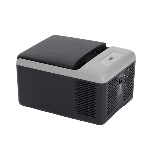 Alpicool C9PT 9L Kühlbox 12v Mini Kühlschrank Elektrische Kompressor Auto kühlschrank Camping Gefrierbox Klein Tragbare für Auto (schwarz)