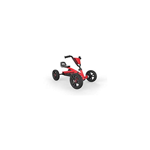 BERG Pedal-Gokart Buzzy Red | Kinderfahrzeug, Tretauto, Sicherheit und Stabilität, Kinderspielzeug geeignet für Kinder im Alter von 2-5 Jahren