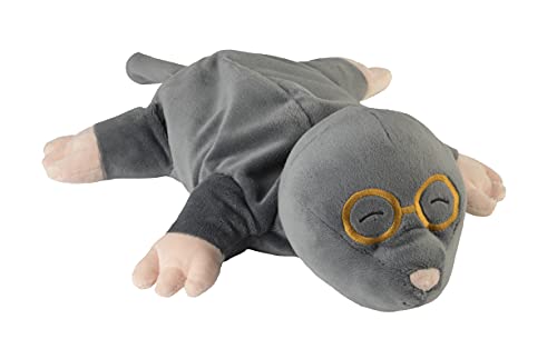 Warmies® Wärmekissen/Stofftier'Schlafender Maulwurf' Hirse Lavendelfüllung 45cm 700g (exklusives Warmies-Design für Greenlife Value)