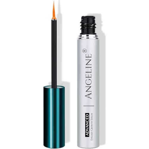 Premium Wimpernserum, Lash Serum, Eyelash Serum, Lash and Brow Booster Für Längere, Vollere und Dichtere Wimpern und Brauen 5ml