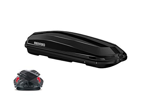 MENABO F. LLI SRL 93100000 Dachbox Diamond 450 Black Duo