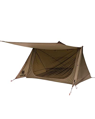 OneTigris Shelter Leichtes 4-Jahreszeiten-Zelt mit Notfallmatte, für Camping, Wandern, Version 2.0