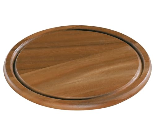 Zassenhaus 0000055061 Steakplatte, akazie Durchmesser 25 cm, Holz, braun
