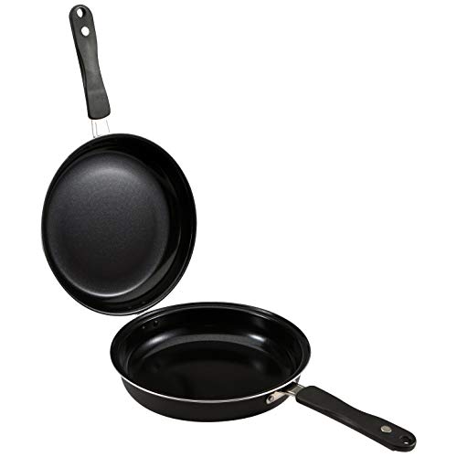Renberg Málaga | Pfanne mit Doppelter Antihaftbeschichtung für Omelettes | 24 cm Durchmesser und 9,5 cm Höhe | Aus Gepresstem Aluminium | Küchenutensilien | Für Alle Herdarten