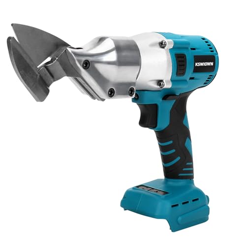 Akku Blechschere Kompatibel mit Makita 18V, Bürstenlosen Motor Max 2,0 mm, 360° Elektrische Schere zum Schneiden von Stahl (ohne Akku)