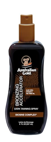 Australian Gold -Dunkelbräunungsbeschleuniger-Sprühgel, 237 ml (1er Pack)