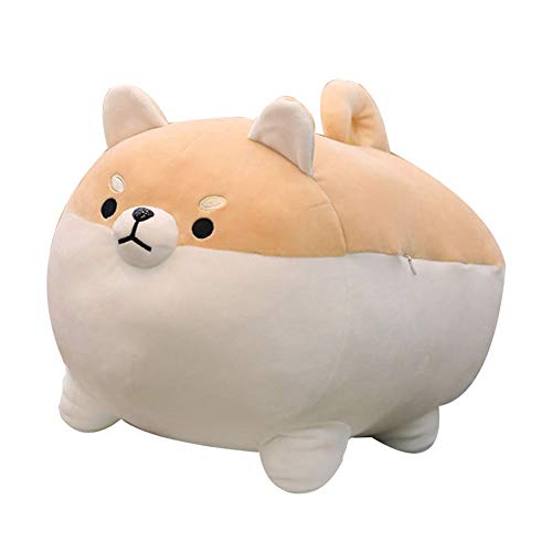 OUKEYI Plüschtier Shiba Inu Plüsch-Hundespielzeug Anime Corgi Kawaii Plüsch weiches Kissen, Plüschtier Shiba Inu Plüsch Spielzeug Kissen Puppe Hund, (40,6 cm)