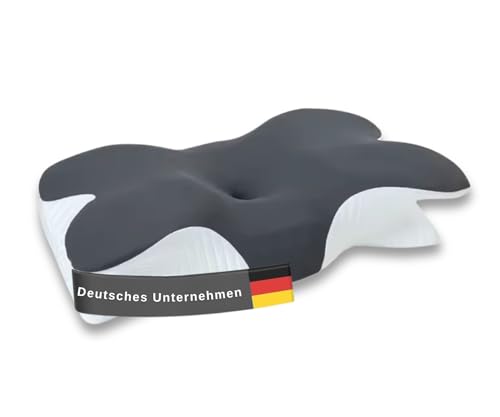 Kopfkissen Seitenschläfer, Butterfly Kissen, Kopfkissen Nackenschmerzen, Anti Falten Kissen, Anti Schnarch Kissen, Kissen für Nackenschmerzen, Neck Pillow, Schmetterlingskissen mit Bezug
