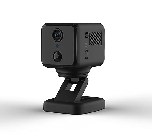 Mini Kamera 1080P HD WLAN Überwachungskamera Live Übertragung Micro Kamera Kleine Sicherheitskamera Videoüberwachung Mit Akku Klein mit Bewegungssensor Nachtsichtkamera Kamera für den Innenbereich
