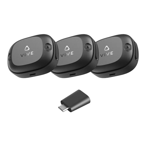 VIVE Ultimate Tracker 3 Paket + Dongle - Full-Body-Tracking für VR