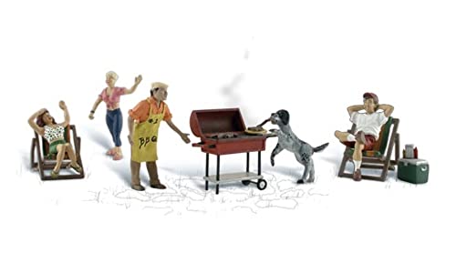 Woodland Spur H0 - Figuren beim Grillen