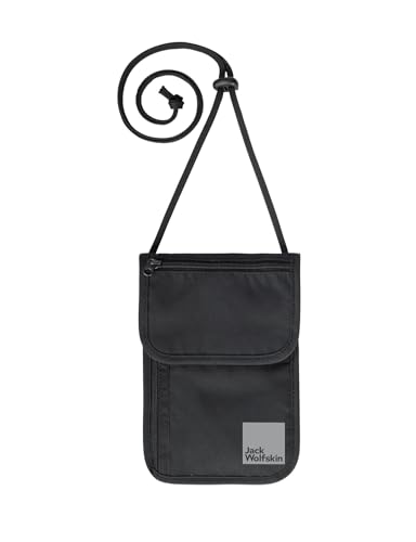 Jack Wolfskin Unisex – Erwachsene Organizer Brustbeutel, Black, ONE Size