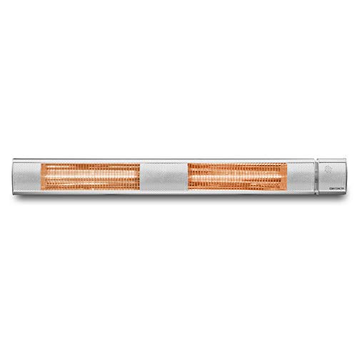 TROTEC Infrarot-Heizstrahler IR 3050 – Heizleistung 1000 W / 2000 W / 3000 W – Infrarotheizung, IP65, Outdoor, inkl. Fernbedienung, Wandmontage