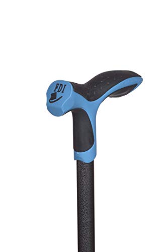 Antar Soft Step blau Aluminium FDI Soft Step Gehstock, blau, 360 g