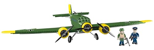 COBI 5710 Junkers JU 52/3M Toys, 3-99 YEARS OLD, Grün Gelb