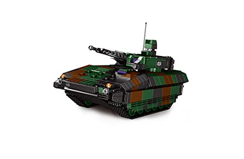 BlueBrixx Schützenpanzer Puma – Marke Xingbao – Bundeswehr Klemmbaustein-Set – Artikel-Nr. 06042 – Bestehend aus 1238 Bauelementen – Kompatibel mit Klemmbausteinen Anderer Hersteller