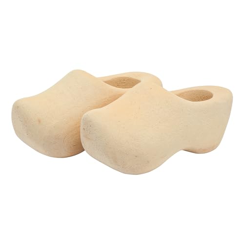1 Paar Holzschuhe, 70mm