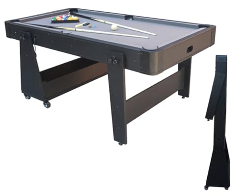 TopTable Magiq Easy-Mobile (klappbar & fahrbar) 6,5ft - Billardtisch Pool