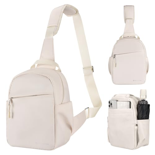K&F Concept Kameratasche, Kamera Sling Tasche Schultertasche Fotorucksack Klein, Wasserdichter Kamerarucksack, Verstellbarer Schultergurt Kamera Rucksack für DSLR/SLR Kamera Objektiv