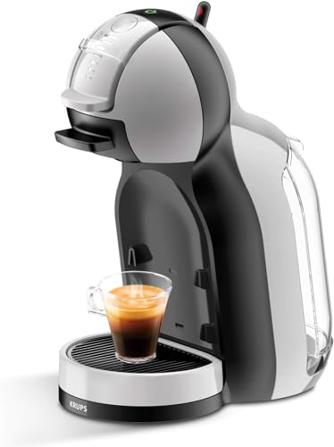 NESCAFÉ DOLCE GUSTO MINI ME by KRUPS arctic-grey/ schwarz automatische Kaffeekapselmaschine