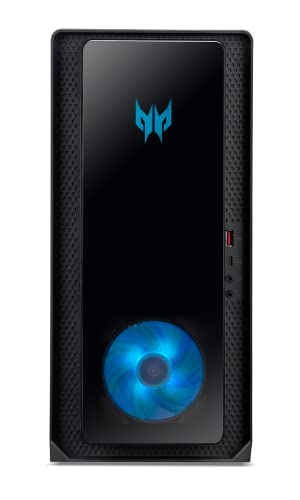 Acer Predator Orion 3000 PO3-640 Gaming-PC (Intel Core i5-12400F, 16GB RAM, 1TB SSD, NVIDIA GeForce RTX 3060Ti, 2,50GHz, Windows 11 Home, Wi-Fi) Gaming-PC, Schwarz