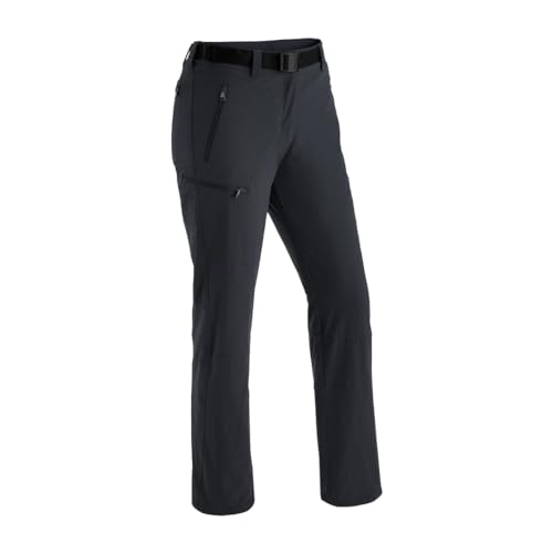 Maier Sports Rechberg Therm, Warme Damen Wanderhose, Wasserabweisende Outdoorhose für Trekking und Hiking, PFC-frei, mTHERM light Wattierung, mSTRETCH Tec 4 & Dryprotec, Schwarz, 40 (W31/L31)