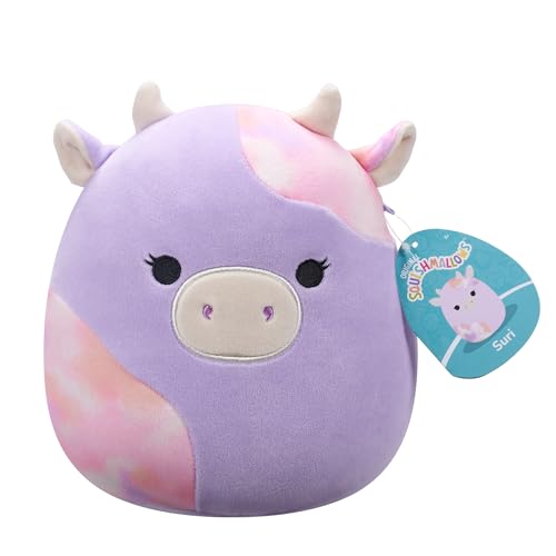 Squishmallows SQCR06936 - Suri die Kuh 20 cm, offizielles Jazwares Plüsch, superweiches Kuscheltier