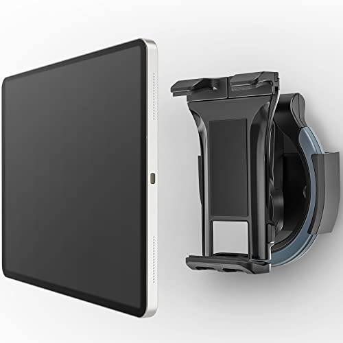 Padwa Lifestyle Tablet-Wandhalterung - 360° Drehbar Küchenwandhalterung, Universal Tablet Halterung Wand für 4,7'-11' Tablet iPad Phone, Passend für Küche, Bad, Schlafzimmer, Lesezimmer