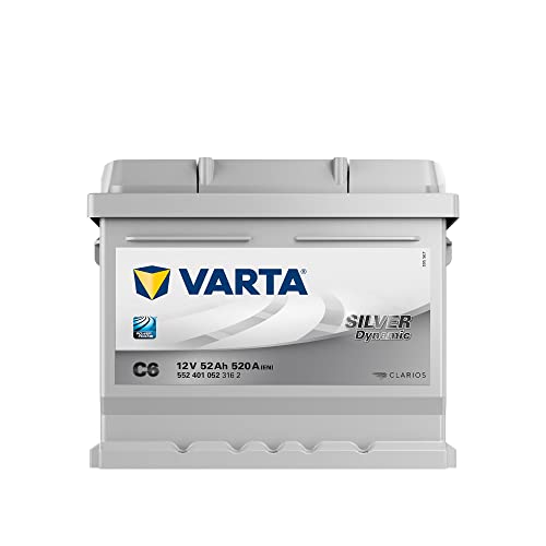 VARTA C6 Silver Dynamic 5524010523162 Autobatterie 12V 52Ah 520A