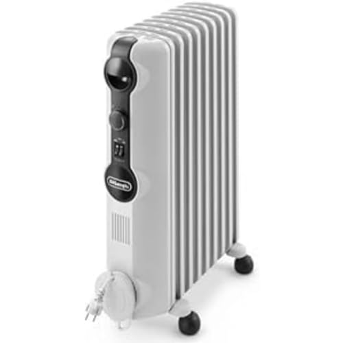 De'Longhi Radiator Radia-S TRRS0920 – 1500 W Heizleistung, stufenloser Temperaturregelung und Frostschutzfunktion