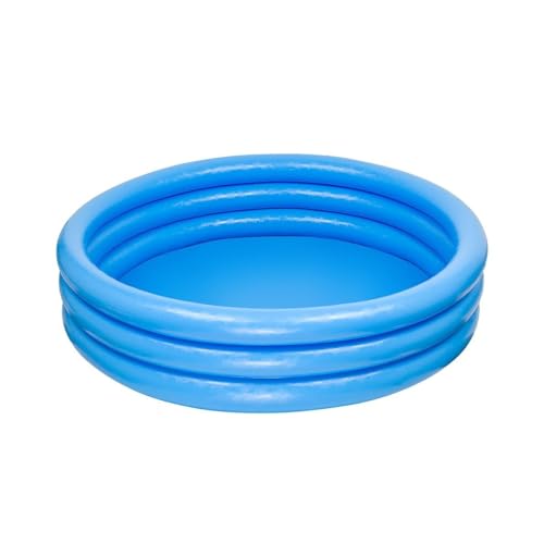 Intex 59416NP Crystal Blue Three Ring Inflatable Paddling Pool 1.14m x 25cm