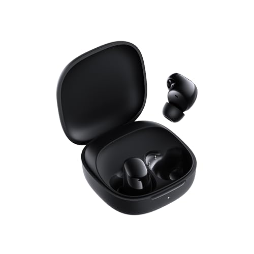 Redmi Buds 6 Play - In-Ear Kopfhörer, 36h Akkulaufzeit, 10mm Dynamik-Treiber mit 4 EQ-Einstellungen, AI-Geräuschunterdrückung für Anrufe, Bluetooth 5.4, Schnellladen für 3h Musik in 10 Minuten, Black