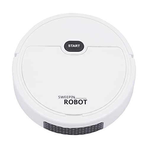 Queeucaer Staubsauger Roboter mit Absaugstation Saugrobote Saugroboter Kehrroboter Mit Wischfunktion Absaugstation500pa, Kunststoff,Weiß,für Ihren langfristigen Einsatz