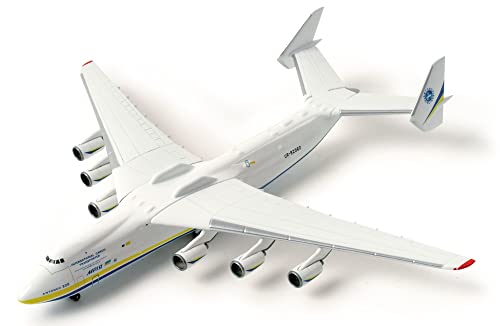 herpa 515726 – AN-225, Antonov Airlines, Wings, Modell Flugzeug, Flieger, Modellbau, Miniaturmodelle, Sammlerstück, Metall, Mehrfarbig - Maßstab 1:500